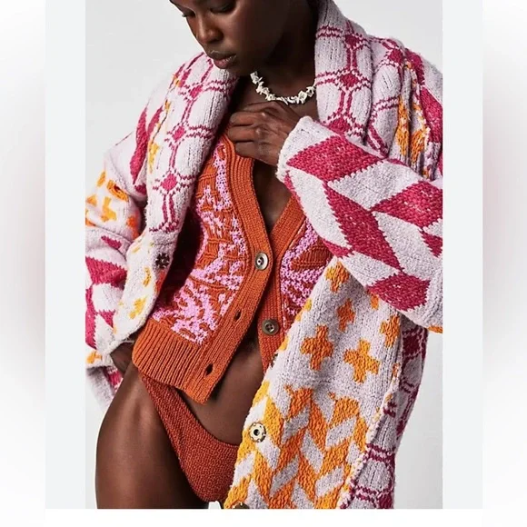 Free People Bright Optimistic Cardi - Picture 2 of 8